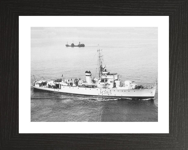 HMS Wave J385 (M385) Royal Navy Algerine class minesweeper Photo Print or Framed Print - Hampshire Prints