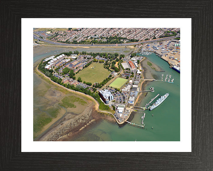 HMS Excellent | Photo Print | Framed Print | Poster | Shore Establishment | Royal Navy Hampshire Prints