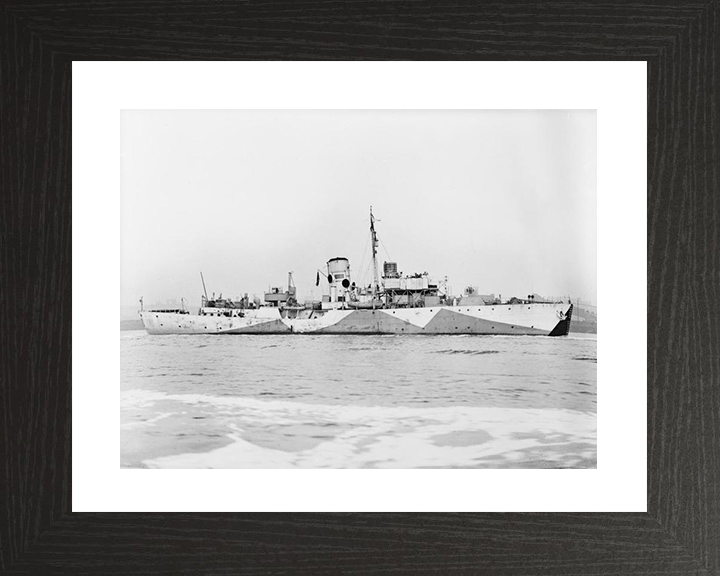 HMS Campanula K18 Royal Navy Flower class corvette Photo Print or Framed Print - Hampshire Prints