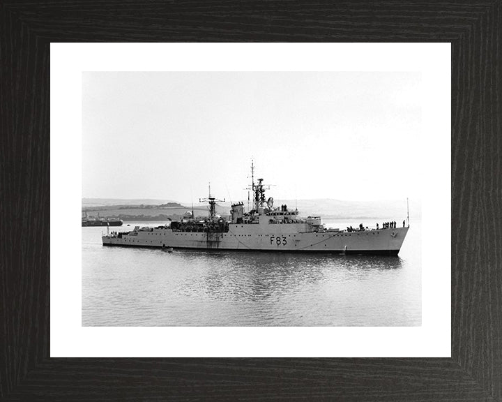 HMS Ulster F83 (R83) Royal Navy Type 15 frigate Photo Print or Framed Print - Hampshire Prints