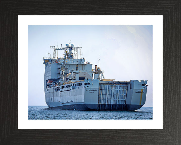 RFA Cardigan Bay L3009 | Photo Print | Framed Print | Bay Class | Auxiliary Dock | Royal Fleet Auxiliary Hampshire Prints