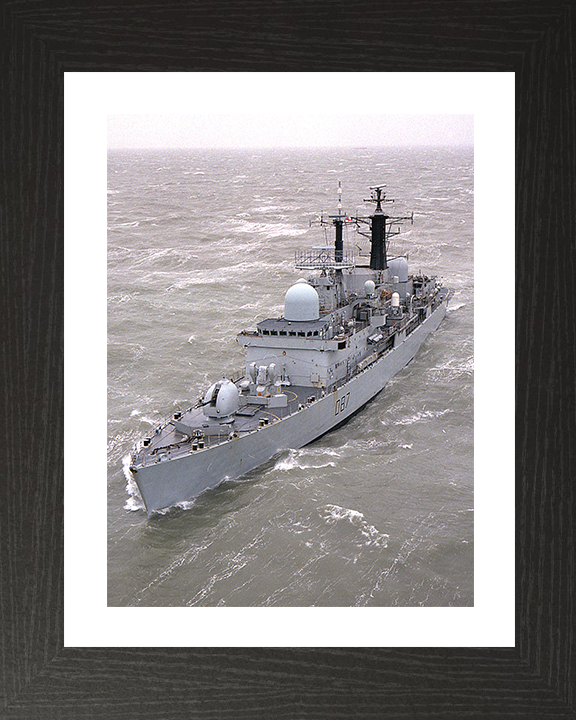 HMS Newcastle (D87) Photo Print - At Sea 1999 - Royal Navy Type 42 Destroyer