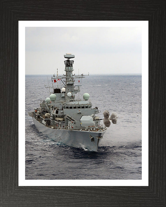 HMS Iron Duke F234 Royal Navy Type 23 frigate Photo Print or Framed Print - Hampshire Prints