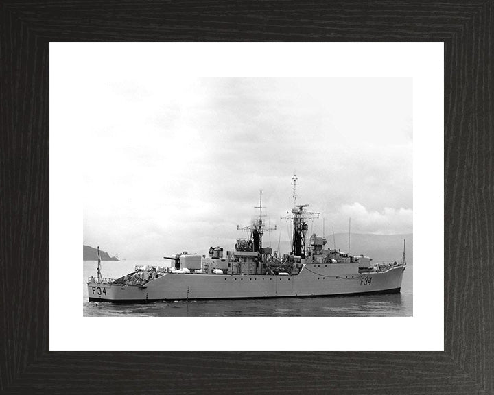 HMS Puma F34 Royal Navy Leopard class Frigate Photo Print or Framed Print - Hampshire Prints