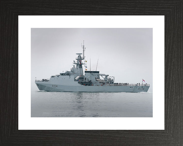 HMS Spey P234 Royal Navy River class patrol vessel Photo Print or Framed Print - Hampshire Prints