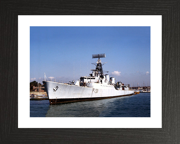 HMS Nubian F131 Royal Navy Tribal class frigate Photo Print or Framed Photo Print - Hampshire Prints