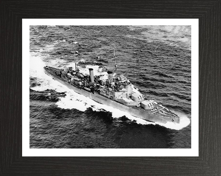 HMS Fiji (58) Royal Navy Fiji class light cruiser Photo Print or Framed Photo Print - Hampshire Prints