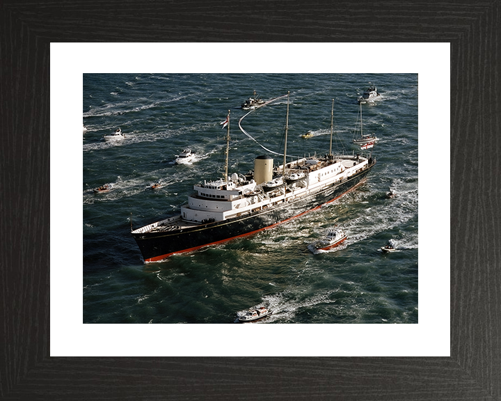 HMY Britannia Royal Yacht paying off Photo Print or Framed Photo Print - Hampshire Prints