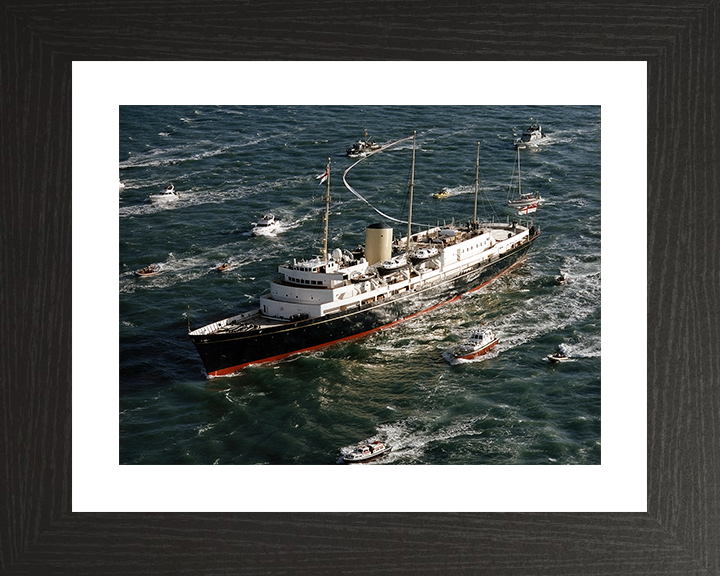 HMY Britannia Royal Yacht paying off Photo Print or Framed Photo Print Hampshire Prints
