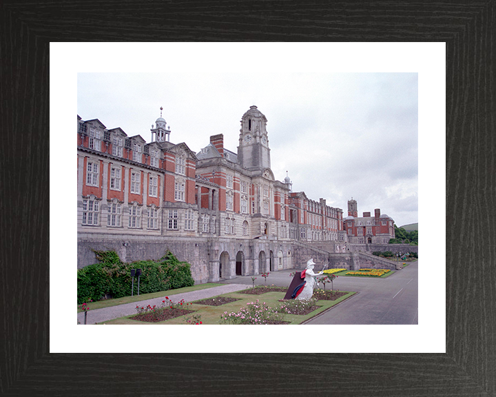 Britannia Royal Naval College (BRNC) Dartmouth in Spring Photo Print - Royal Navy Training Establishment
