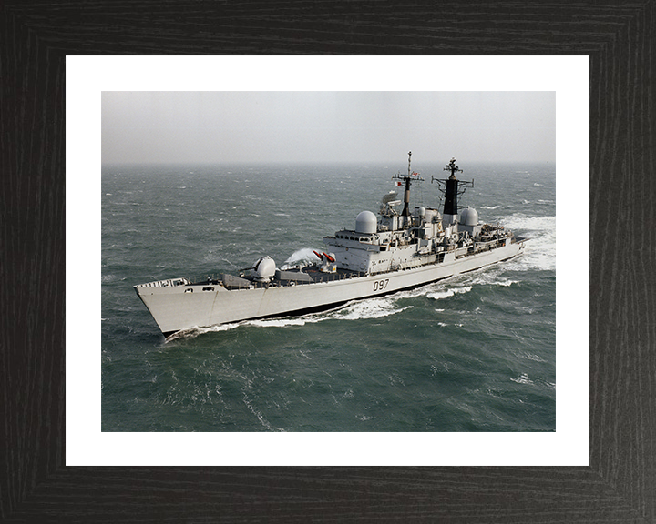 HMS Edinburgh (D97) Photo Print - At Sea 2001 - Royal Navy Type 42 Destroyer