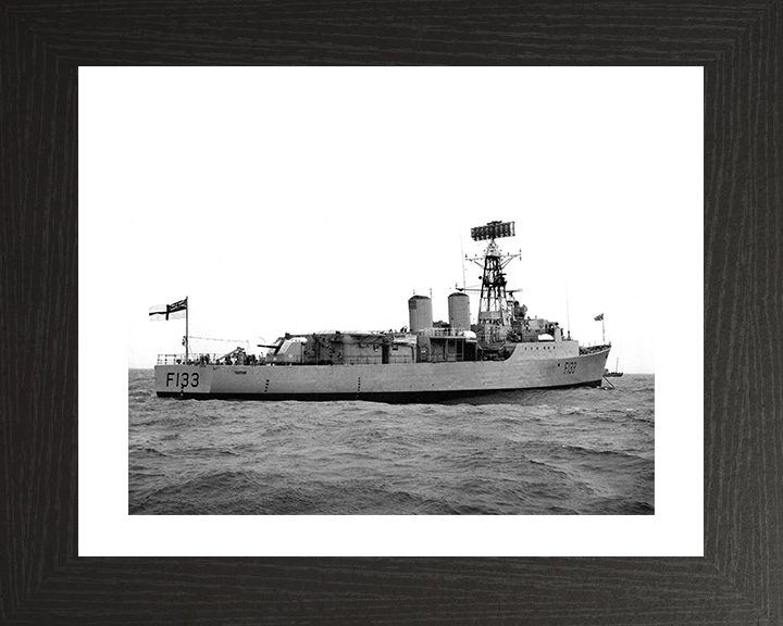 HMS Tartar (F133) Photo Print - At Sea 1963 - Royal Navy Tribal Class Frigate