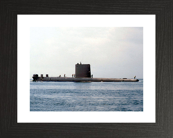 HMS Sealion S07 Royal Navy Porpoise class Submarine Photo Print or Framed Print - Hampshire Prints