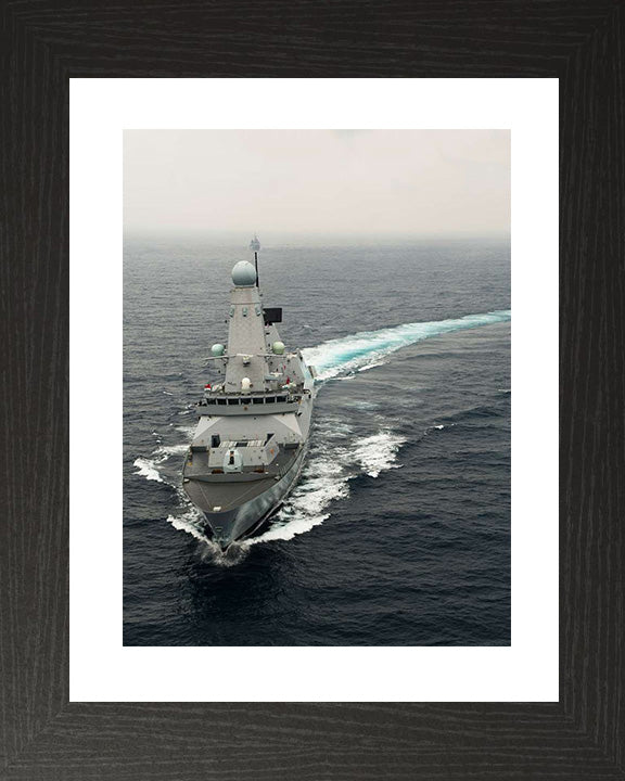 HMS Dauntless D33 Royal Navy Type 45 destroyer Photo Print or Framed Print - Hampshire Prints