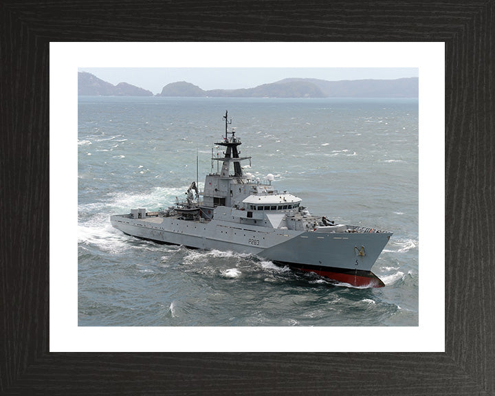 HMS Mersey P283 Royal Navy River class patrol vessel Photo Print or Framed Photo Print - Hampshire Prints