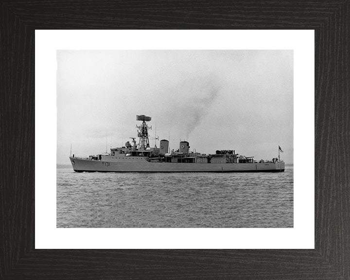 HMS Nubian F131 Royal Navy Tribal class frigate Photo Print or Framed Photo Print - Hampshire Prints