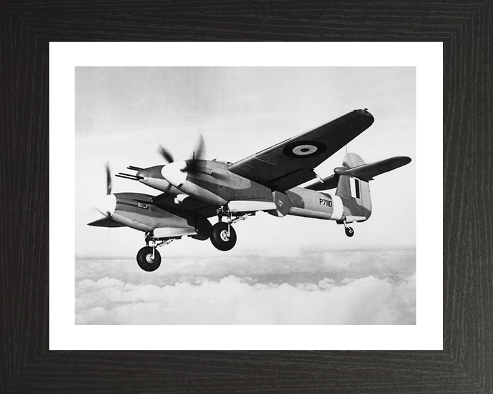 RAF Westland Whirlwind in Flight Photo Print - Royal Air Force Aircraft Hampshire Prints 10 x 8 Black Frame Yes