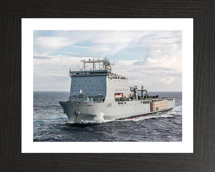 RFA Lyme Bay L3007 | Photo Print | Framed Print | Bay Class | Auxiliary Dock | Royal Fleet Auxiliary Hampshire Prints
