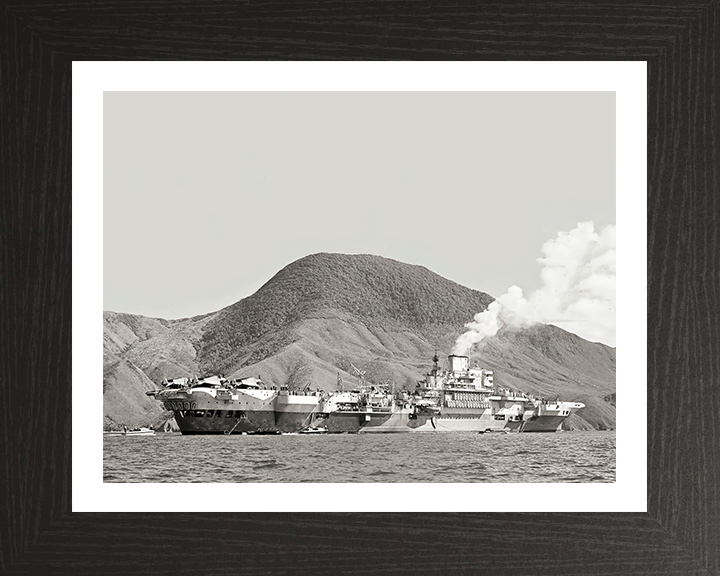 HMS Indefatigable R10 | Photo Print | Framed Print | Implacable Class | Aircraft Carrier | Royal Navy Hampshire Prints