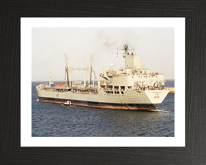 RFA Brambleleaf A81 | Photo Print | Framed Print | Leaf Class | Support Tanker | Royal Fleet Auxiliary Hampshire Prints