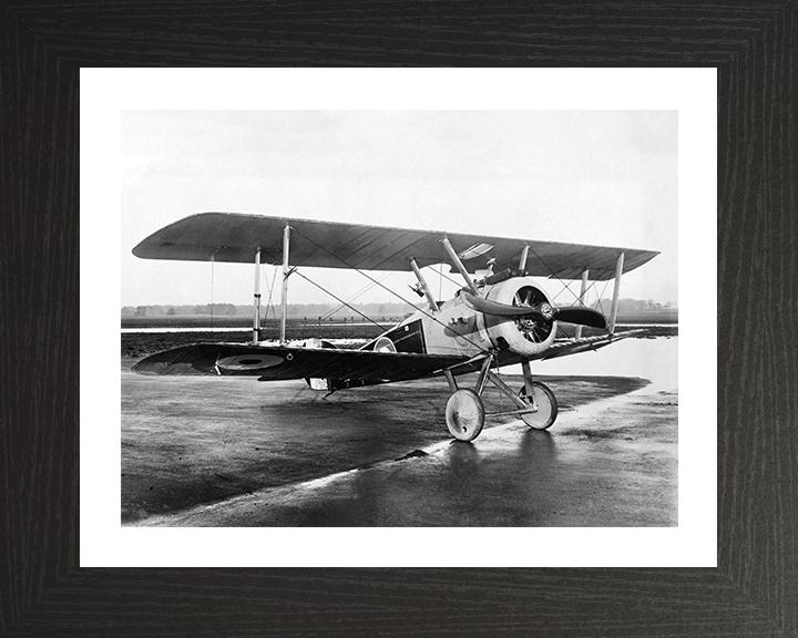 Sopwith Camel F.1 Biplane 1918 Photo Print - Royal Air Force Aircraft Hampshire Prints 10 x 8 Black Frame Yes