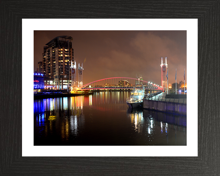 HMS Biter (P270) Photo Print - Manchester 2013 - Royal Navy Archer Class P2000 Patrol Vessel Posters, Prints, & Visual Artwork Hampshire Prints 10 x 8 Black Frame Yes