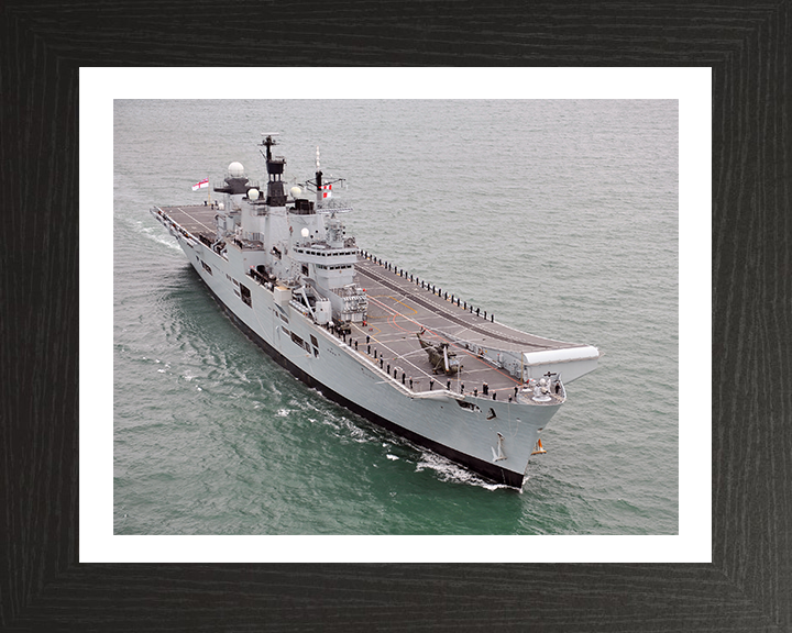 HMS Illustrious R06 | Photo Print | Framed Print | Invincible Class | Aircraft Carrier | Royal Navy Hampshire Prints