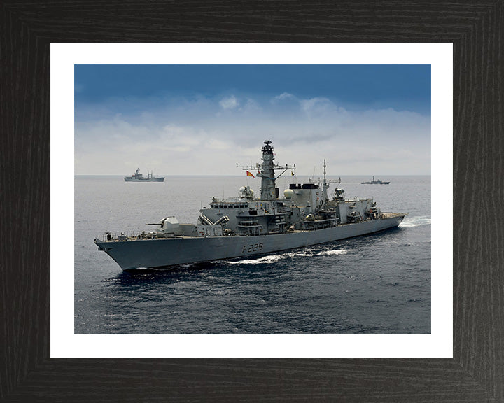 HMS Lancaster F229 Royal Navy Type 23 frigate Photo Print or Framed Print - Hampshire Prints