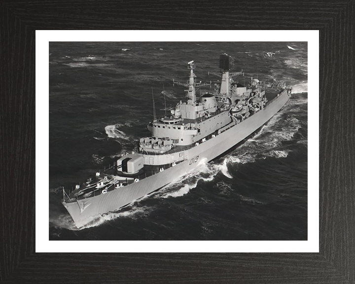 HMS Glamorgan D19 Royal Navy County class Destroyer Photo Print or Framed Print - Hampshire Prints