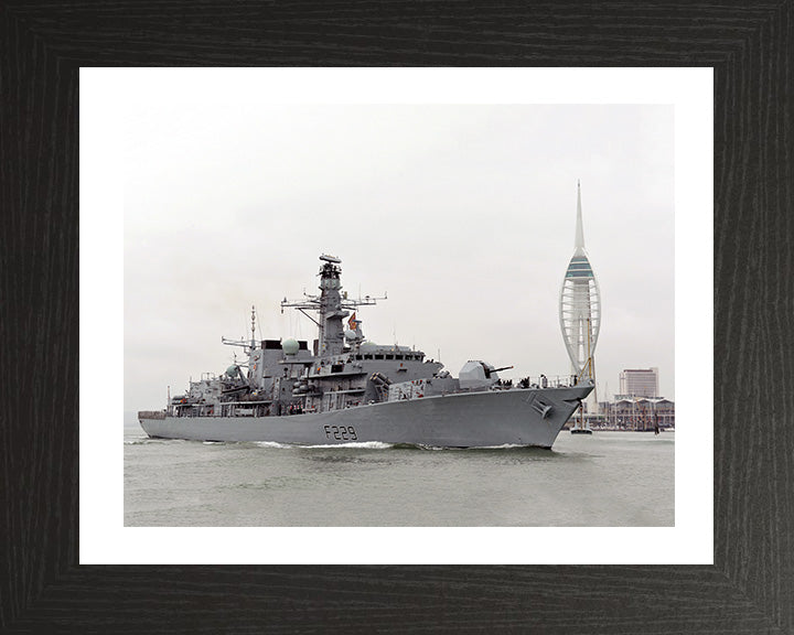 HMS Lancaster F229 Royal Navy Type 23 frigate Photo Print or Framed Print - Hampshire Prints