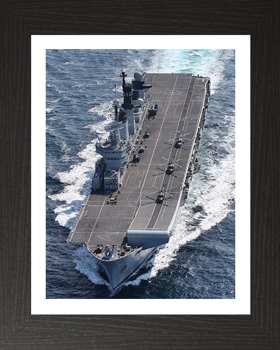 HMS Illustrious R06 | Photo Print | Framed Print | Invincible Class | Aircraft Carrier | Royal Navy Hampshire Prints