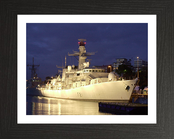 HMS Sutherland (F81) Photo Print - Sydney 2000 - Royal Navy Type 23 Frigate