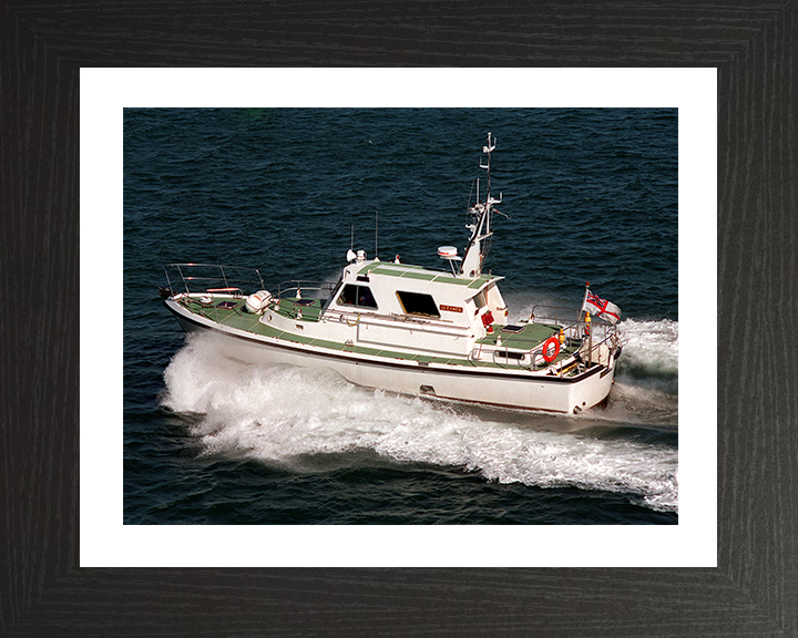 HMS Gleaner (H86) Photo Print - Underway - Royal Navy Survey Motor Launch