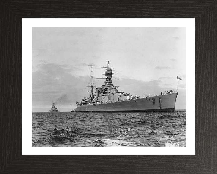 HMS Hood (51) | Photo Print | Framed Print | Admiral Class | Battlecruiser | Royal Navy Hampshire Prints