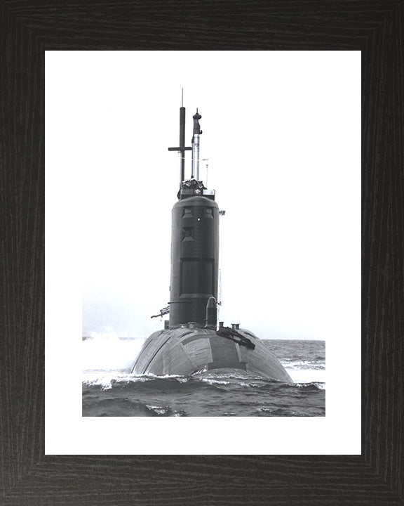 HMS Spartan S105 Royal Navy Swiftsure class Submarine Photo Print or Framed Print - Hampshire Prints