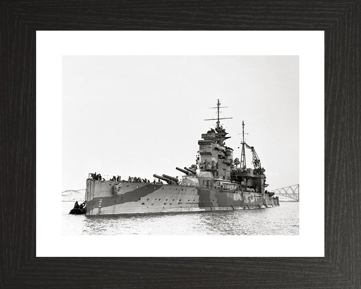 HMS Queen Elizabeth (1913) | Photo Print | Framed Print | Queen Elizabeth Class | Battleship | Royal Navy Hampshire Prints