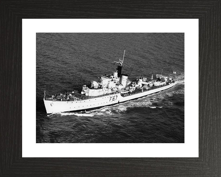 HMS Tyrian F67 (R67) Royal Navy S-class destroyer Photo Print or Framed Print - Hampshire Prints