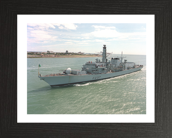 HMS Westminster (F237) Photo Print - Off Portsmouth 2001 - Royal Navy Type 23 Frigate