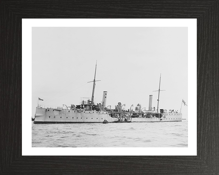 HMS Harrier (1894) | Photo Print | Framed Print | Drayad Class | Gunship | Royal Navy Hampshire Prints