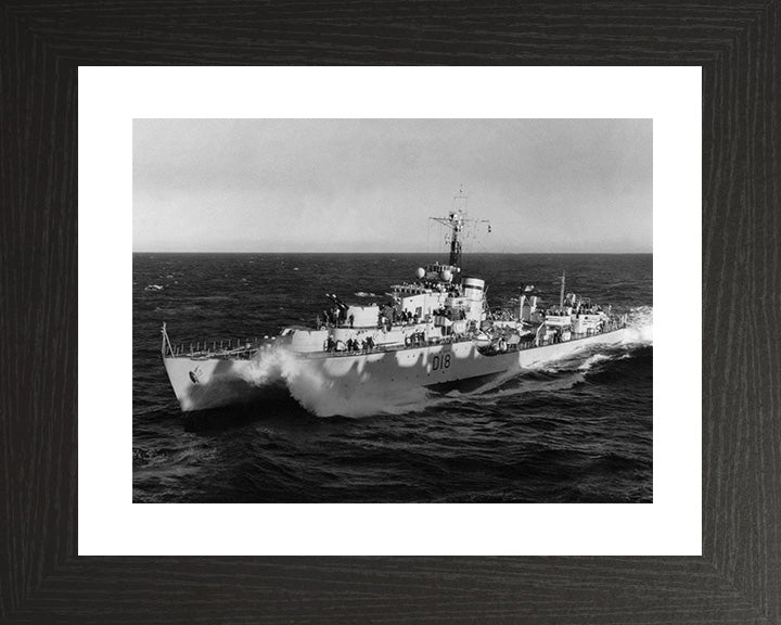 HMS St. Kitts D18 | Photo Print | Framed Print | Battle Class | Destroyer | Royal Navy Hampshire Prints