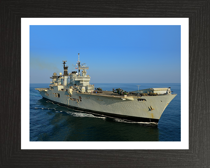 HMS Illustrious R06 | Photo Print | Framed Print | Invincible Class | Aircraft Carrier | Royal Navy Hampshire Prints