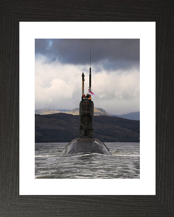 HMS Triumph S93 Royal Navy Trafalgar class Submarine Photo Print or Framed Print - Hampshire Prints
