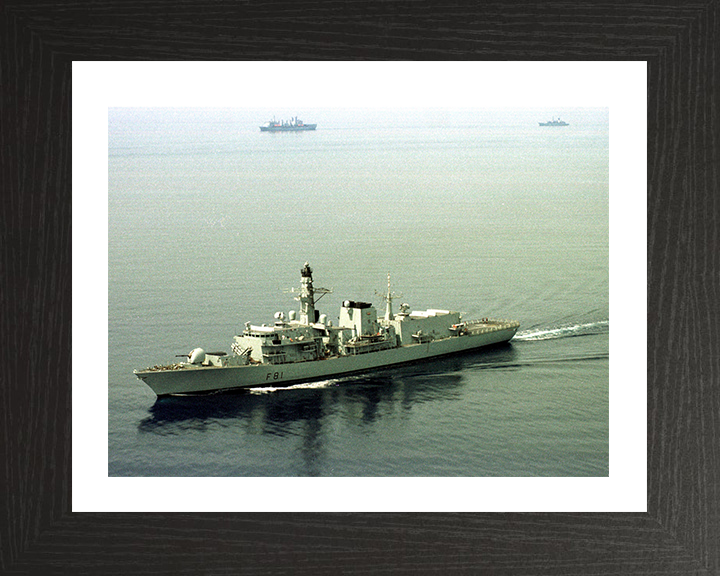 HMS Sutherland (F81) Photo Print - At Sea 2000 - Royal Navy Type 23 Frigate