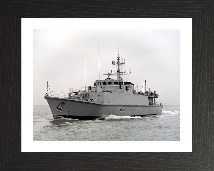HMS Inverness (M102) Photo Print - at sea - Royal Navy Sandown Class Minehunter