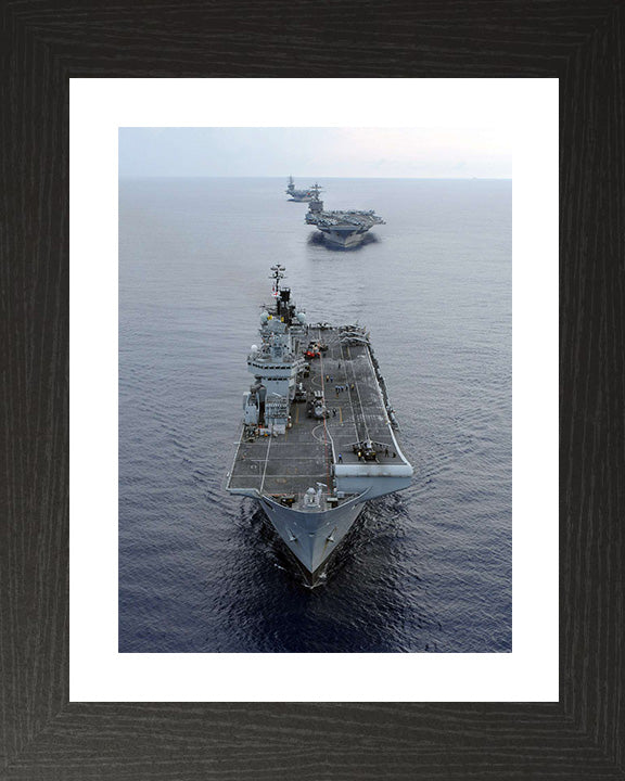 HMS Illustrious R06 | Photo Print | Framed Print | Invincible Class | Aircraft Carrier | Royal Navy Hampshire Prints