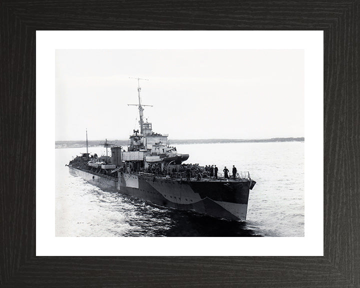 HMS Malcolm D19 | Photo Print | Framed Print | Admiral Class | Destroyer | Royal Navy Hampshire Prints