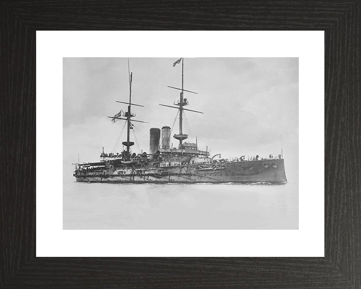 HMS Glory (1899) | Photo Print | Framed Print | Pre Dreadnought Battleship | Royal Navy Hampshire Prints