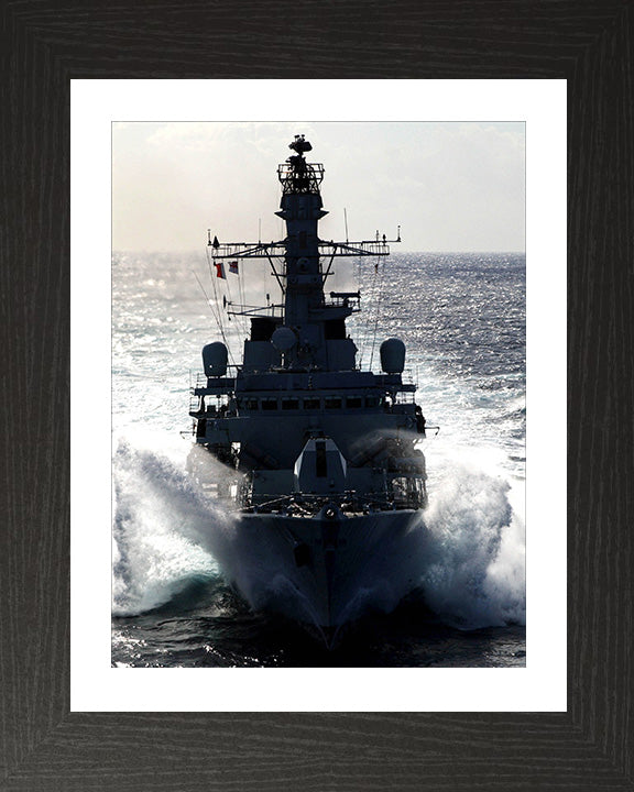 HMS Marlborough F233 Royal Navy type 23 Frigate Photo Print or Framed Print - Hampshire Prints