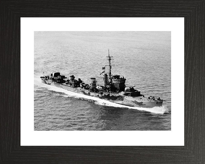 HMS Winchester L55 | Photo Print | Framed Print | W Class | Destroyer | Royal Navy Hampshire Prints