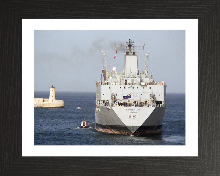 RFA Brambleleaf A81 | Photo Print | Framed Print | Leaf Class | Support Tanker | Royal Fleet Auxiliary Hampshire Prints